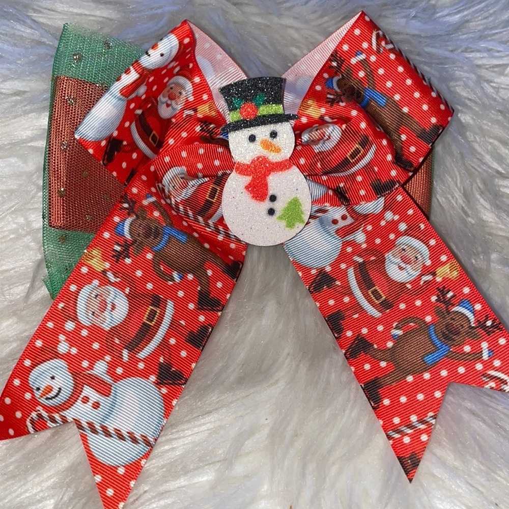 Christmas Winter  hair accessories‎ Bows